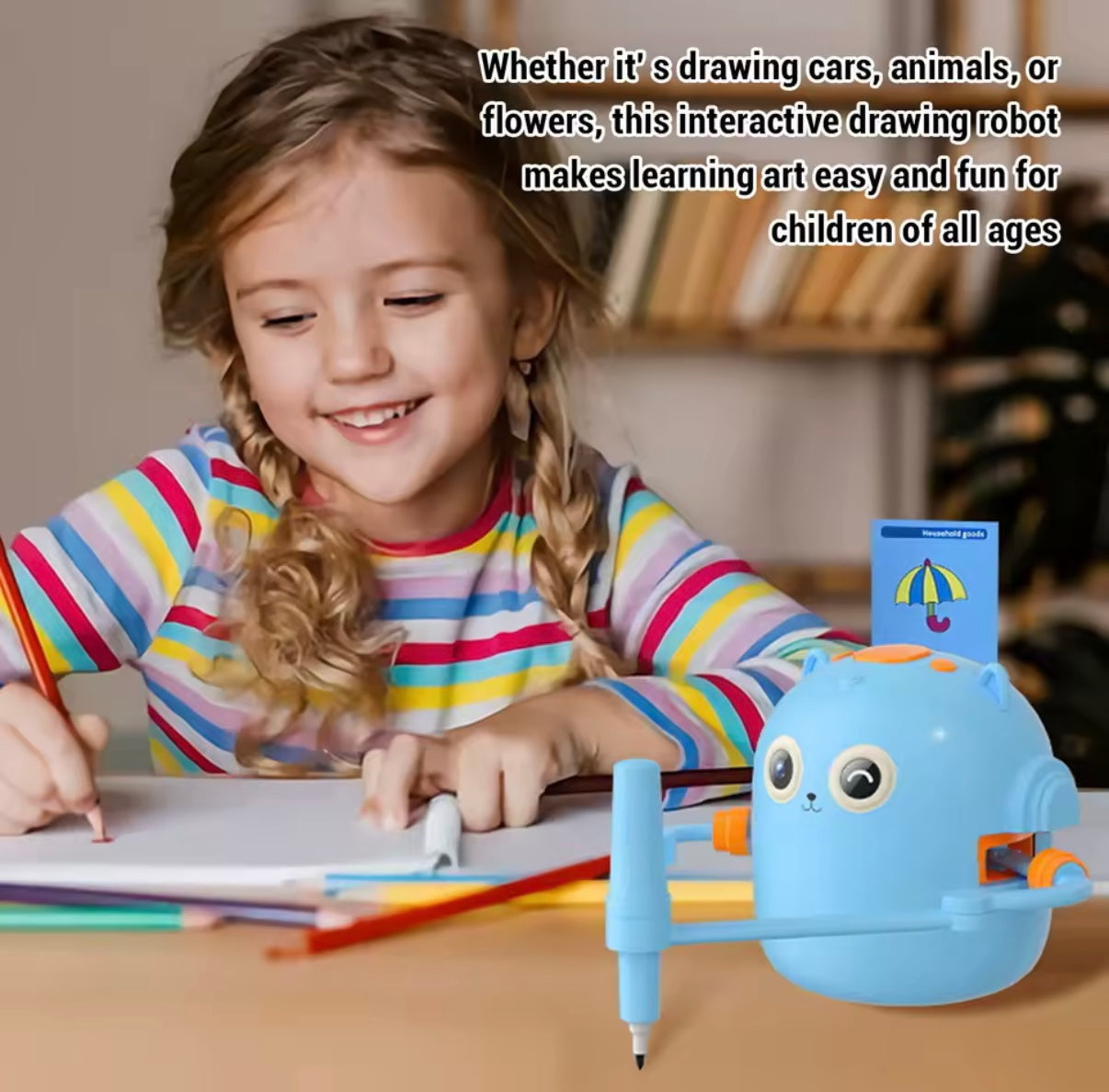 DidiPlay Interactive Educational Drawing Robot